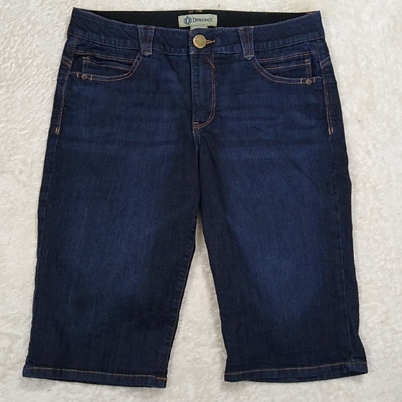Democracy Pants - Democracy Ab Solution Jean Shorts size 12 Stretch